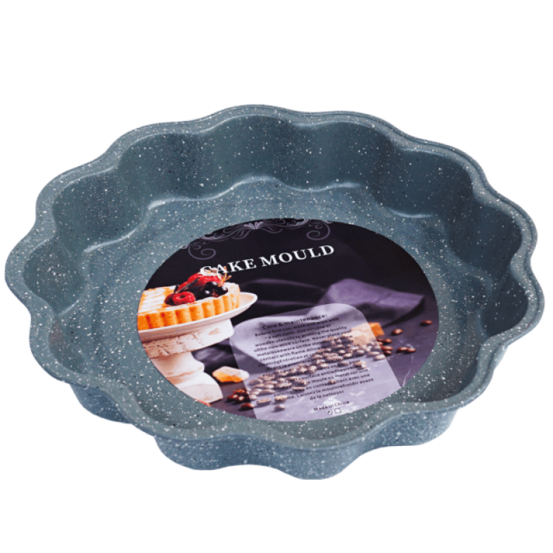 Tava cuptor rotunda marmorata 30 cm